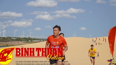 Khởi tranh ﻿﻿giải “Bơi, chạy, trượt đồi cát” Bắc Bình