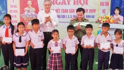 Ngày hội Đại đoàn kết toàn dân tộc ở liên khu dân cư xã Phương Hải