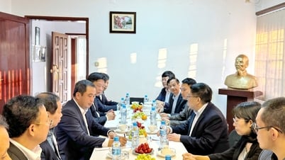 សមមិត្ត Tran Duc Thang ធ្វើការនៅប្រទេសម៉ូសំប៊ិក