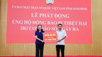 ទទួលបានថវិកាចំនួន ៤៥,៩ ពាន់លានដុង ដើម្បីជួយដល់ប្រជាជនដែលរងផលប៉ះពាល់ដោយព្យុះលេខ ៣។
