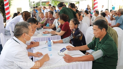 Nho Quan ថែរក្សាសុខភាពសម្រាប់អ្នកទទួលផលគោលនយោបាយ និងប្រជាជនដែលមានគុណូបការៈ