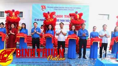 Khánh thành bể bơi Nhà thiếu nhi Bình Thuận