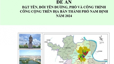COLLECTING OPINIONS ON THE PROJECT TO NAM, RENAM STREETS AND PUBLIC WORKS IN NAM DINH CITY IN 2024