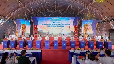 Groundbreaking ceremony of Cat Ba Central Bay Tourism and Commercial Service Area Project