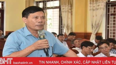 អ្នកបោះឆ្នោត Loc Ha ស្នើឱ្យផ្តល់អាទិភាពដល់ការវិនិយោគលើហេដ្ឋារចនាសម្ព័ន្ធសំខាន់ៗ