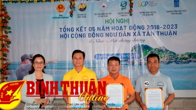 Tổng kết 5 năm hoạt động của Hội Cộng đồng Ngư dân Tân Thuận