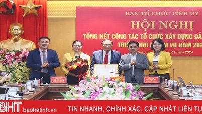 Ngành tổ chức xây dựng Đảng đóng góp lớn trong việc thực hiện thắng lợi các nhiệm vụ chính trị 