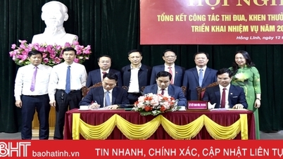 ទីក្រុង Hong Linh ប្រកួតប្រជែងដើម្បីបញ្ចប់គោលដៅអភិវឌ្ឍន៍សេដ្ឋកិច្ចសង្គមចំនួន 17 ក្នុងឆ្នាំ 2024