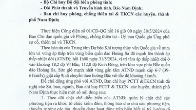 TELEGRAM NO. 01/CD-BCH