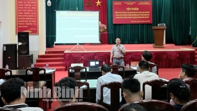 Tập huấn kiến thức về Sở hữu trí tuệ đối với nhãn hiệu Nhung hươu Nho Quan