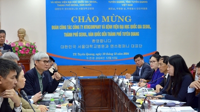 Đoàn công tác của Công ty NTHCompany và Bệnh viện Đại học Quốc gia Seoul, Hàn Quốc thăm và làm việc tại thành phố Tuyên Quang