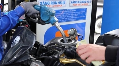 Gasoline price decreased by 8 dong per liter