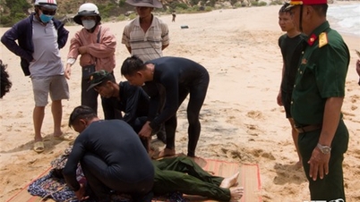 5th Water Commando Brigade, Special Forces Corps supports search for people who fell into the sea while fishing