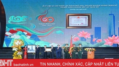 Kỷ niệm 60 năm thành lập thành phố Vinh, 235 năm Phượng Hoàng Trung Đô