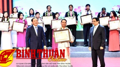 Binh Thuan មានបុគ្គលម្នាក់ដែលត្រូវបានទទួលស្គាល់ថាជាគំរូវប្បធម៌ធម្មតា។
