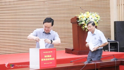 Văn phòng UBND tỉnh Nghệ An phát động ủng hộ đồng bào bị thiệt hại do bão số 3