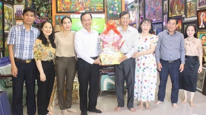 Lãnh đạo tỉnh thăm, chúc mừng Ramưwan