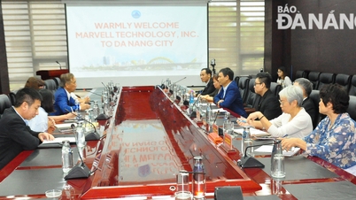 ក្រុមហ៊ុន Marvell ស្វែងរកបរិយាកាស និងឱកាសសម្រាប់កិច្ចសហប្រតិបត្តិការក្នុងការវិនិយោគលើបន្ទះឈីប semiconductor នៅ Da Nang