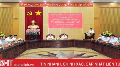 Ha Tinh - Ninh Binh strengthen cooperation, focus on exchanging experiences in tourism development