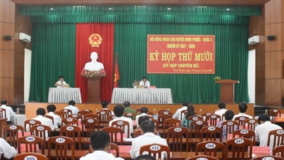 ក្រុមប្រឹក្សាប្រជាជនស្រុក Ninh Phuoc បើកសម័យប្រជុំលើកទី ១០ អាណត្តិ ២០២១-២០២៦
