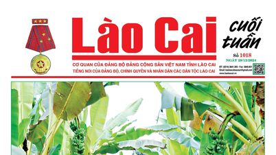 Lao Cai Wochenendzeitung Nr. 1018, veröffentlicht am 28. Dezember 2024
