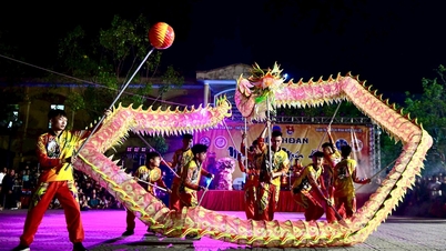 Biểu diễn võ thuật cổ truyền, lân sư rồng mừng xuân Ất Tỵ