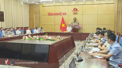 Họp Ban chỉ đạo thực hiện Dự án Hồ chứa nước Bản Mồng giai đoạn 1, tỉnh Nghệ An