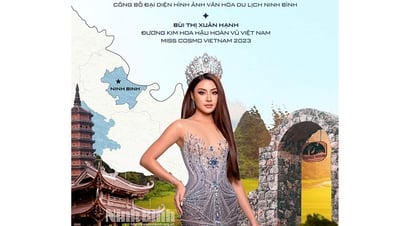 បវរកញ្ញាចក្រវាលវៀតណាម Bui Thi Xuan Hanh មានបំណងចង់រួមចំណែកផ្សព្វផ្សាយវប្បធម៌ទេសចរណ៍ Ninh Binh