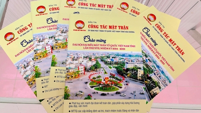 បោះពុម្ពផ្សាយព្រឹត្តិបត្រពិសេស ស្វាគមន៍មហាសន្និបាតរណសិរ្សមាតុភូមិខេត្ត Hai Duong