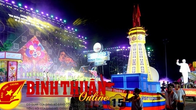 Cộ đèn Du lịch Bình Thuận tại Lễ hội Thành Tuyên