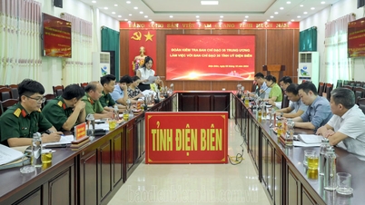 Đoàn kiểm tra Ban Chỉ đạo 35 Trung ương làm việc tại Điện Biên