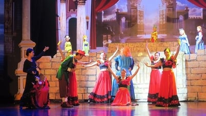Vở múa rối “Ba sợi tóc vàng của con quỷ” sẽ ra mắt khán giả vào 20h30’ ngày 7/9/2024