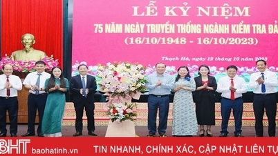 Thạch Hà kỷ niệm 75 năm ngày truyền thống ngành Kiểm tra Đảng
