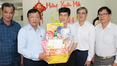 Lãnh đạo UBND tỉnh thăm, chúc Tết các đơn vị, cá nhân tiêu biểu