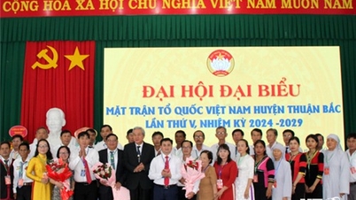 មហាសន្និបាតលើកទី៥ នៃរណសិរ្សមាតុភូមិវៀតណាម ស្រុក Thuan Bac