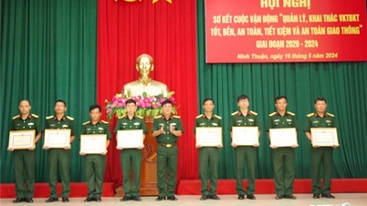Sơ kết Cuộc vận động “Quản lý, khai thác vũ khí trang bị kỹ thuật tốt, bền an toàn, tiết kiệm và an toàn giao thông” giai đoạn 2020-2024