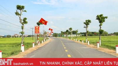 Ha Tinh ទទួល​ស្គាល់​ឃុំ​ចំនួន 7 ទទួល​បាន​ស្តង់ដារ​ជនបទ​ថ្មី ដំណាក់កាល​ទី 2/2023