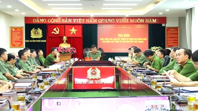 Toạ đàm “Tình cảm của cán bộ chiến sỹ Công an nhân dân với đồng chí Tổng Bí thư Nguyễn Phú Trọng”