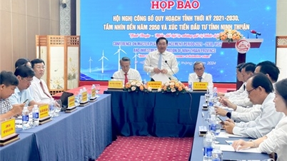 សន្និសីទសារព័ត៌មានផ្សព្វផ្សាយផែនការខេត្តដំណាក់កាល ២០២១-២០៣០ ចក្ខុវិស័យដល់ឆ្នាំ ២០៥០ និងការជំរុញការវិនិយោគខេត្ត Ninh Thuan