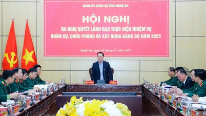 Đảng ủy quân sự tỉnh Nghệ An ra Nghị quyết thực hiện nhiệm vụ năm 2025