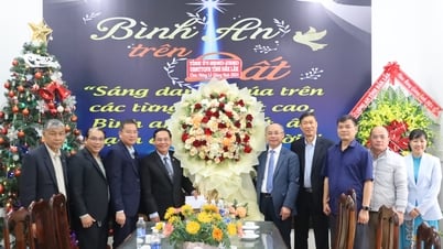 Lãnh đạo tỉnh Đắk Lắk chúc mừng các cơ sở tôn giáo nhân dịp Lễ Giáng sinh năm 2024