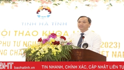 បញ្ជាក់ការរួមវិភាគទានរបស់ La Son Phu Tu Nguyen Thiep ចំពោះប្រវត្តិសាស្ត្រវប្បធម៌ជាតិ