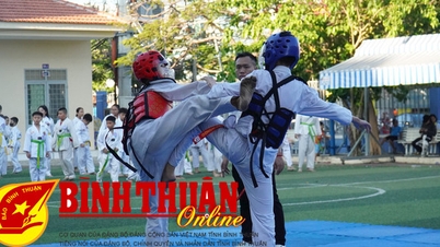 សិស្ស​តេក្វាន់ដូ​ចំនួន​២៥០​នាក់​ប្រកួត​ប្រជែង​លើក​ខ្សែ​ក្រវាត់​របស់​ខ្លួន