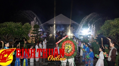 Binh Thuan អុជទៀនជាង ៩០០០ ដើម ដើម្បីឧទ្ទិសដល់វិញ្ញាណក្ខន្ធ យុទ្ធជនពលី