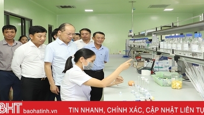 Ha Tinh តែងតែអមដំណើរការអភិវឌ្ឍន៍សហគ្រាស។