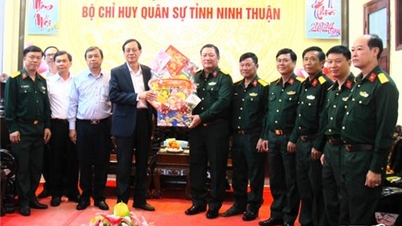 Comrade Nguyen Duc Thanh, Member of the Party Central Committee, Secretary of the Provincial Party Committee visited and wished a happy Lunar New Year 2024