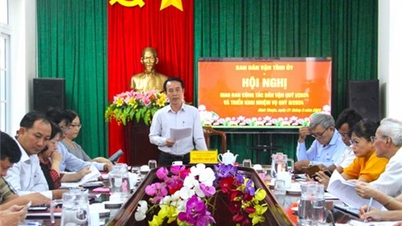 Giao ban công tác Dân vận quý I năm 2024