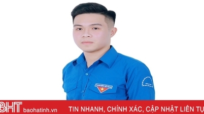Ha Tinh male student honored as "5 Good Students" at Central level