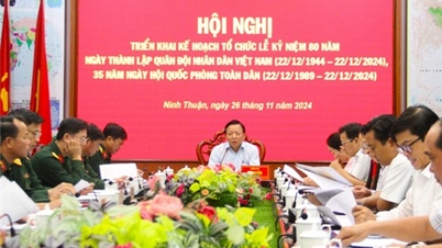 អនុវត្តផែនការរៀបចំពិធីរំលឹកខួបលើកទី 80 នៃការបង្កើតកងទ័ពប្រជាជនវៀតណាម