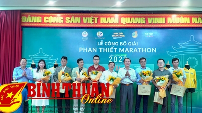 អត្តពលិកជិត 4,000 នាក់ចូលរួមក្នុង "Phan Thiet Marathon 2023 - Green Journey"
